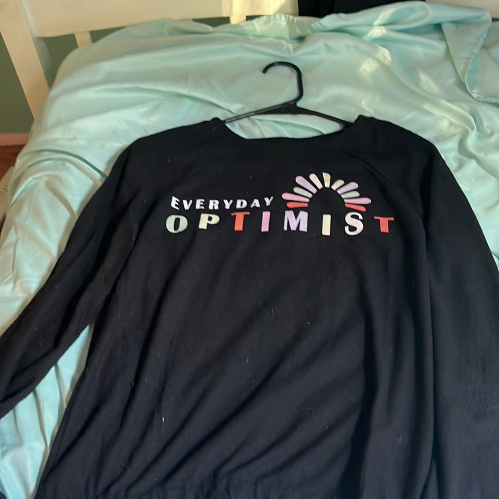 A long sleeve top